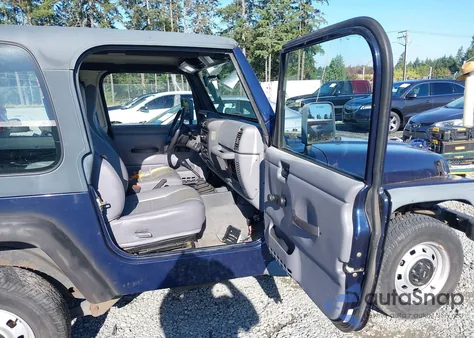 1997 Jeep Wrangler Se from USA, damaged, VIN 1J4FY29P0VP473145